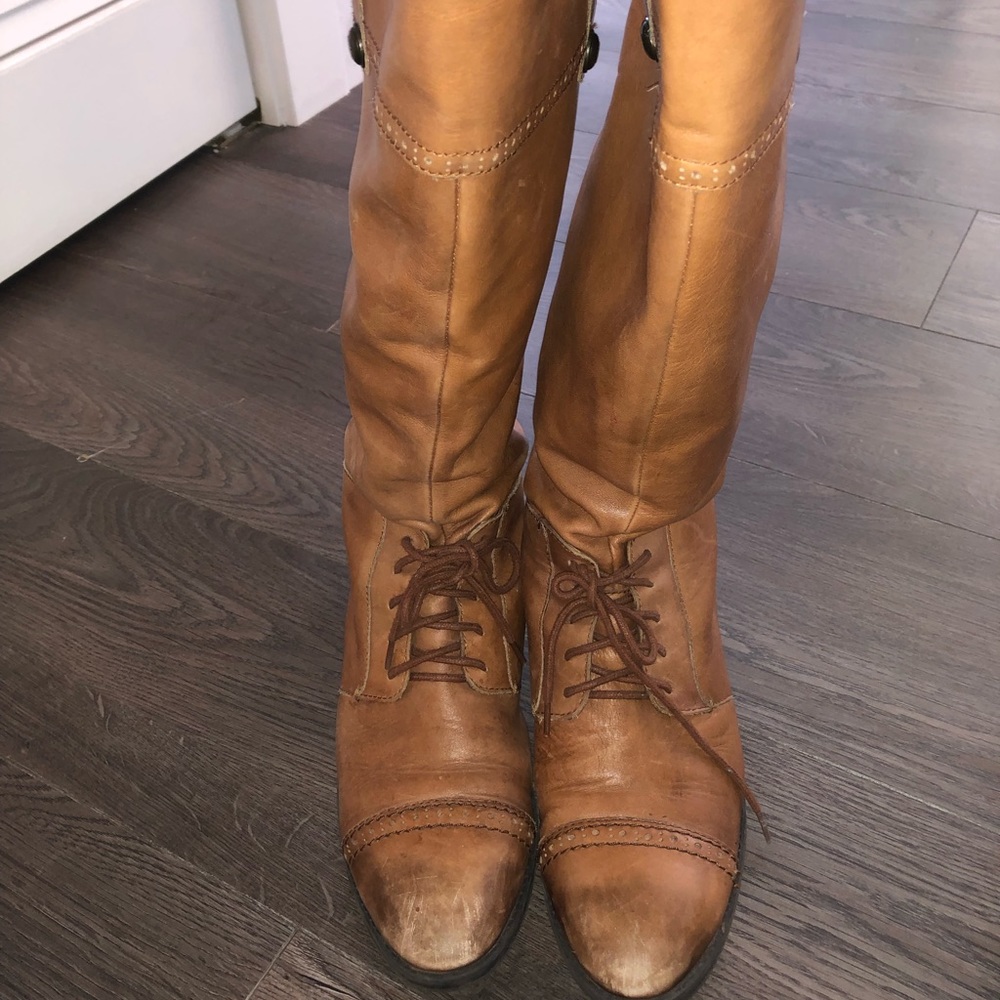 Sam Edelman size 10 leather boots